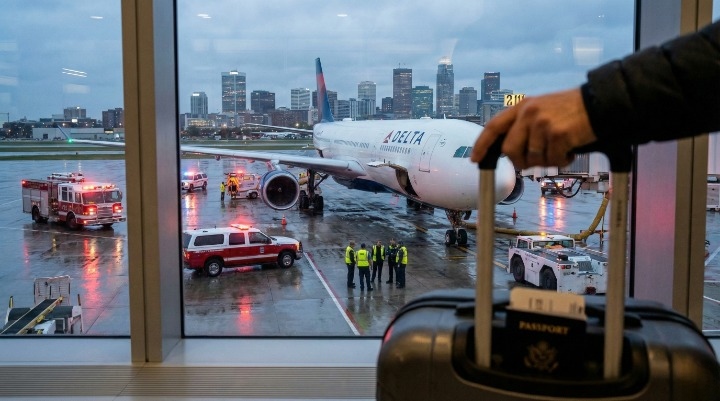 Delta Flight Emergency Landing