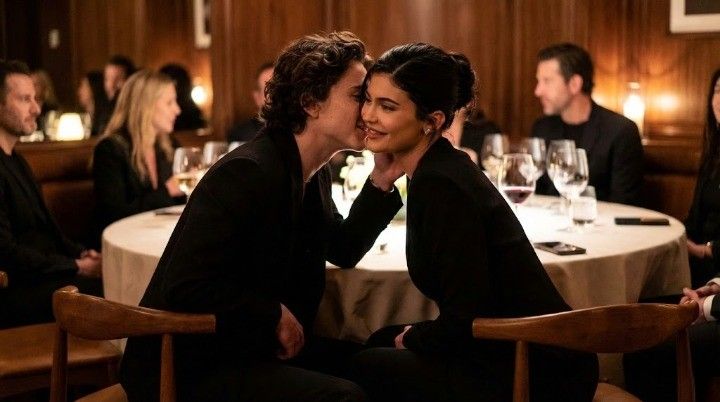 Kylie Jenner and Timothée Chalamet