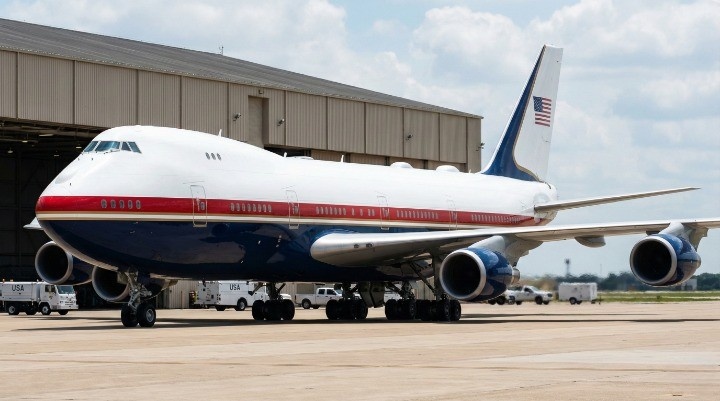 Trump Air Force One Paint Scheme