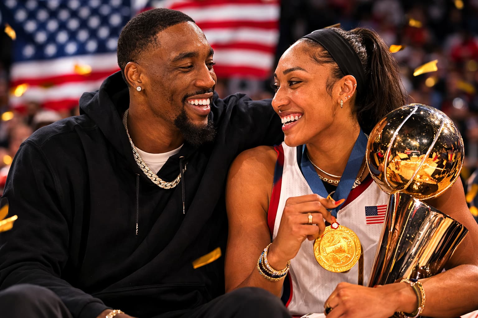 Bam Adebayo A'ja Wilson