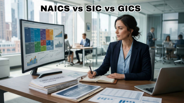 NAICS vs SIC vs GICS