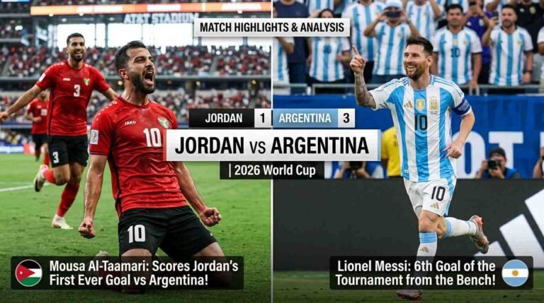 Jordan vs Argentina