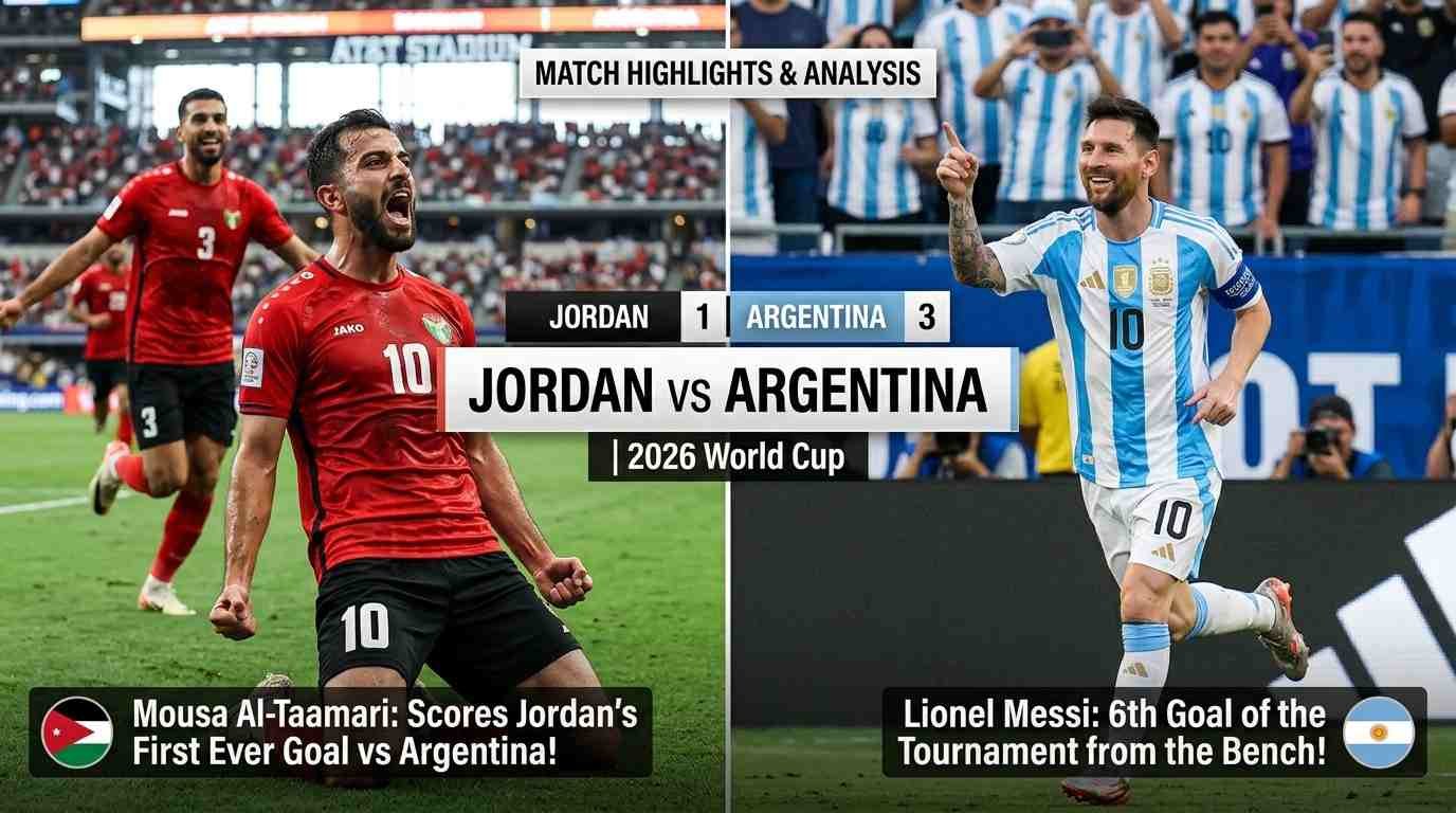 Jordan vs Argentina